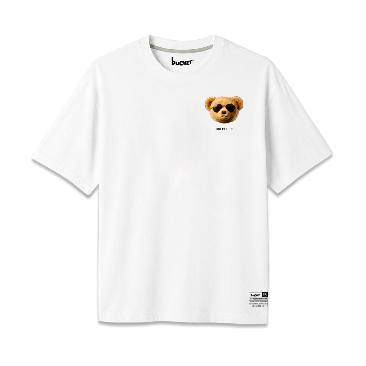 Oso Cabeza Camiseta Slim Fit