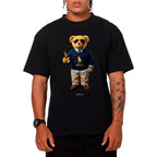 Oso Cerveza Camiseta Slim Fit