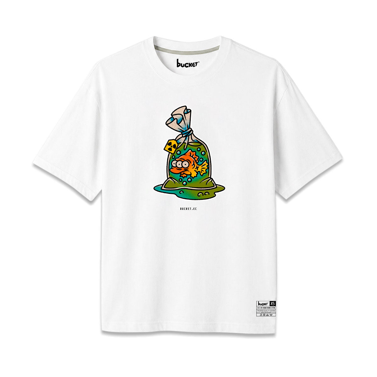 Perscado 3 Ojos Camiseta Slim Fit