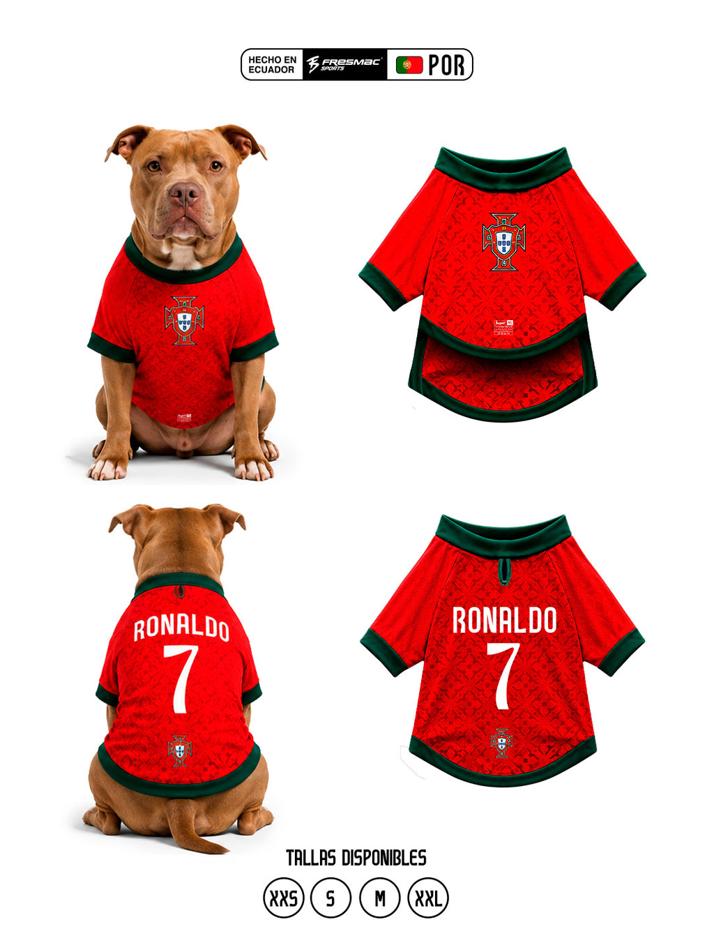 Camiseta Mascota Portugal Mundial 2026
