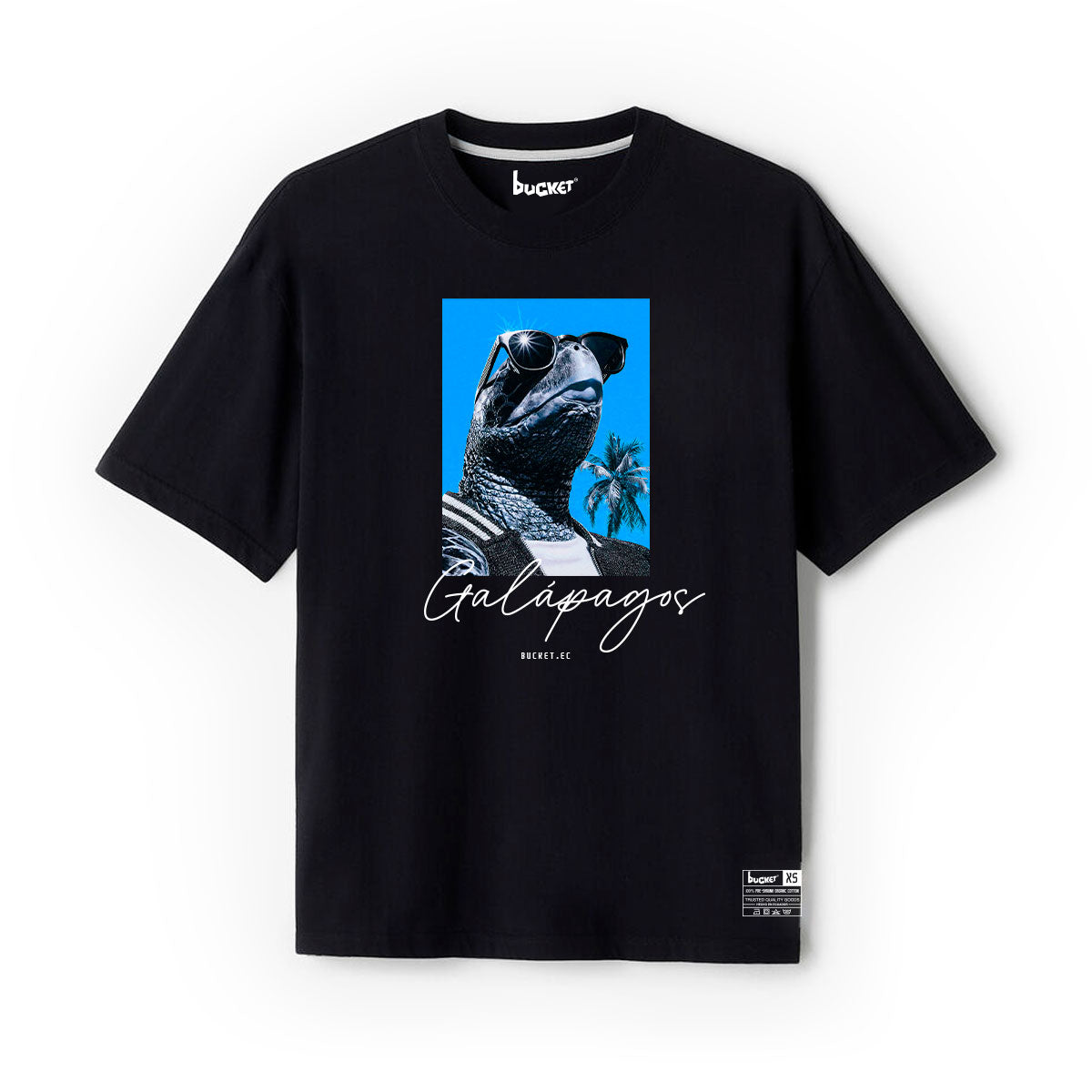 Galápagos Iguana Camiseta Slim Fit