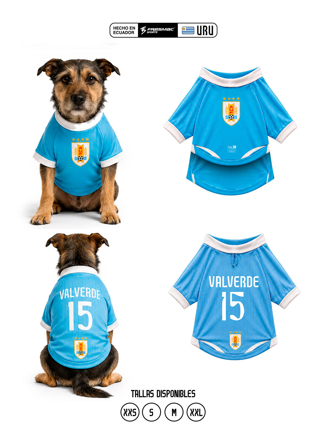 Camiseta Mascota Uruguay Mundial 2026