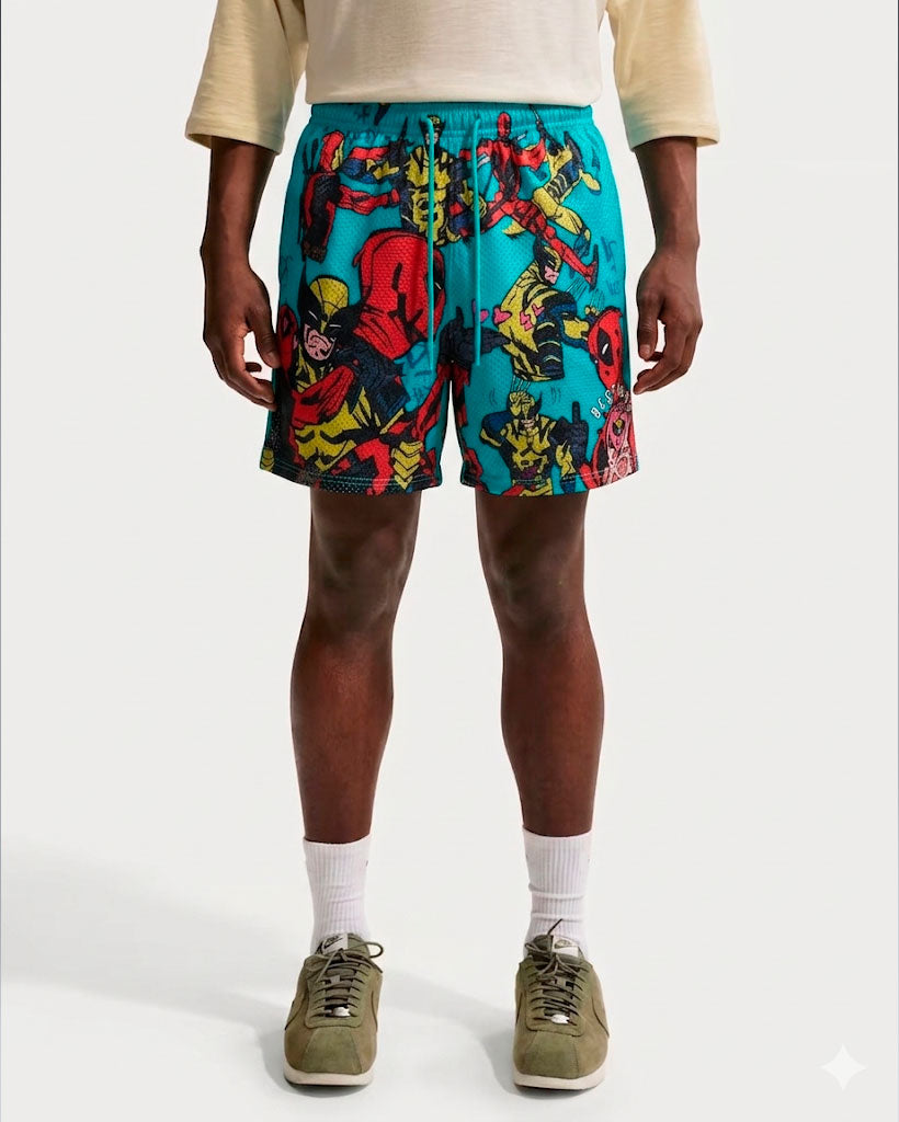 Comic Series Cian Short Slim Fit
