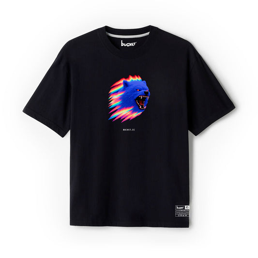 Lobo Neon Camiseta Slim Fit