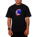 Lobo Neon Camiseta Slim Fit